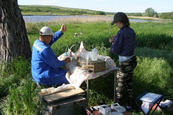 Ученые Азово-Черноморского филиала ВНИРО обследуют водоемы Ростовской области
