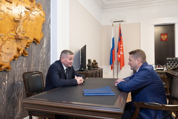 Руководитель Росрыболовства и губернатор Волгоградской области обсудили развитие аквакультуры в регионе